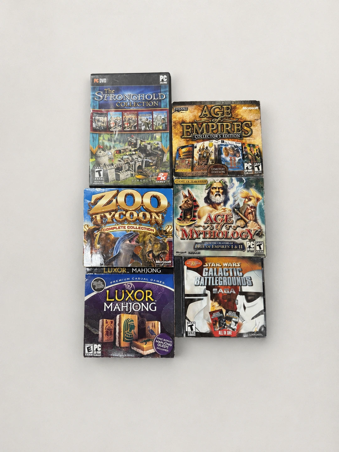 Lot of 10 Classic PC Games – Age of Empires, Star Wars & more - photo 2