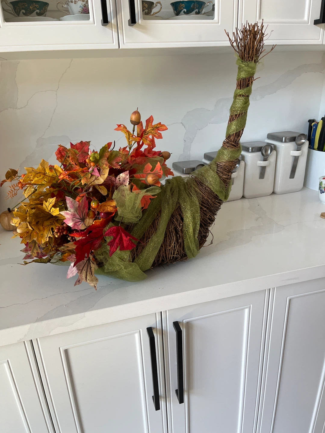 Cornucopia Fall Harvest Decoration