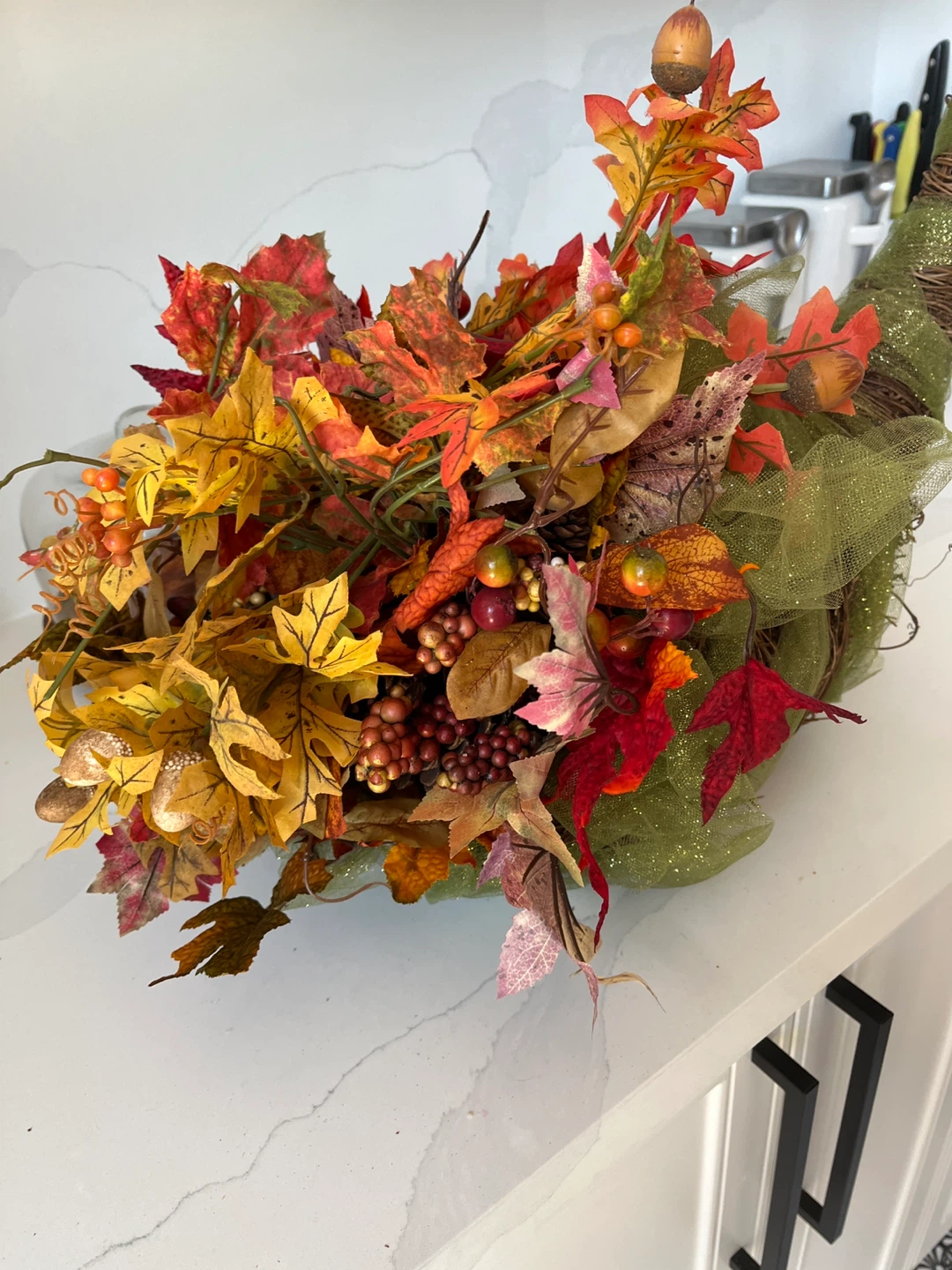 Cornucopia Fall Harvest Decoration - photo 2