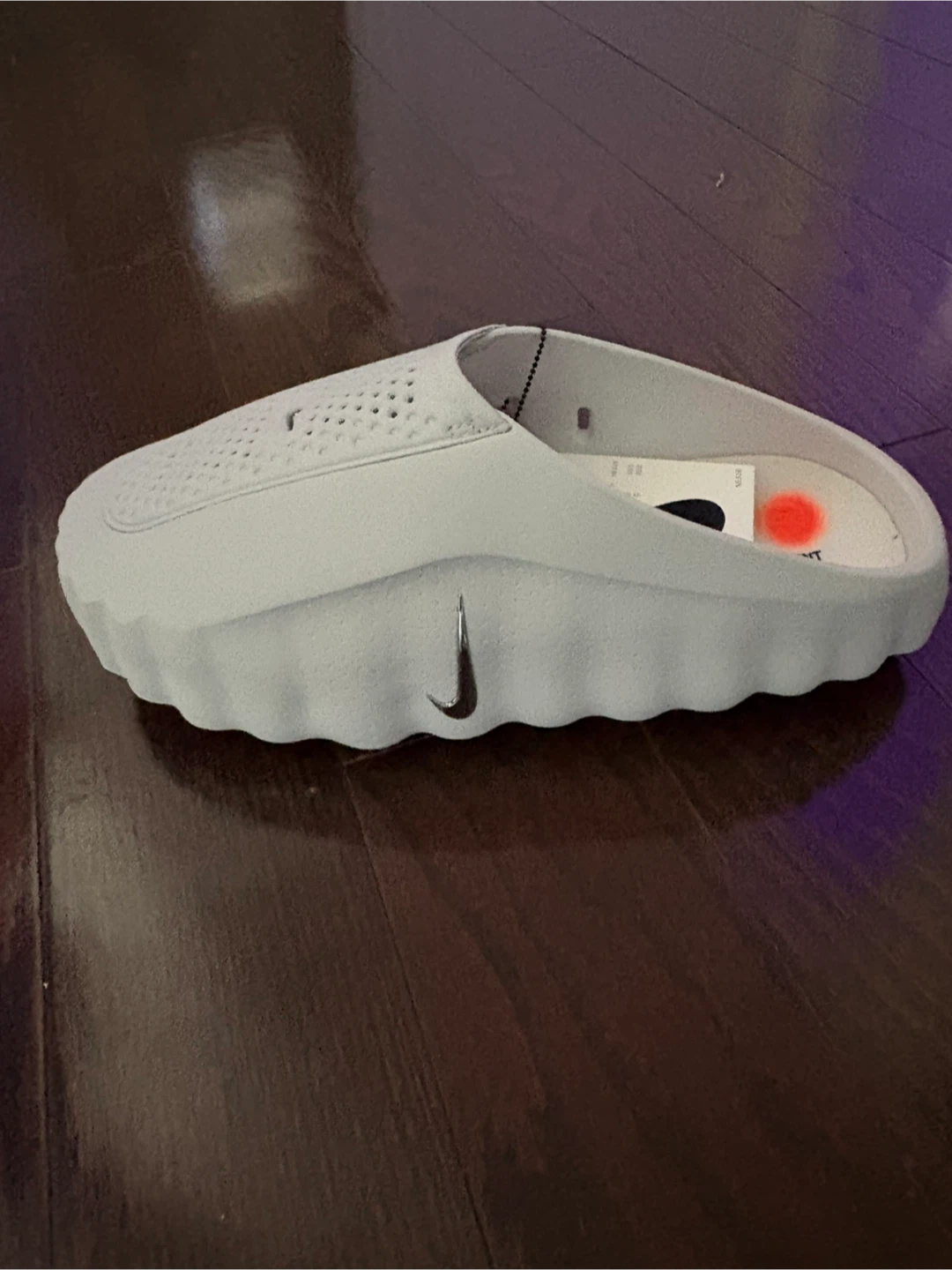 Nike Mind 001 Mules, Light Smoke Grey/Chrome - photo 5