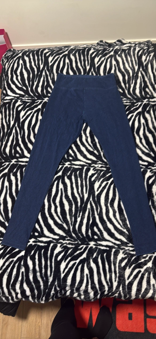 Blue Leggings Size L