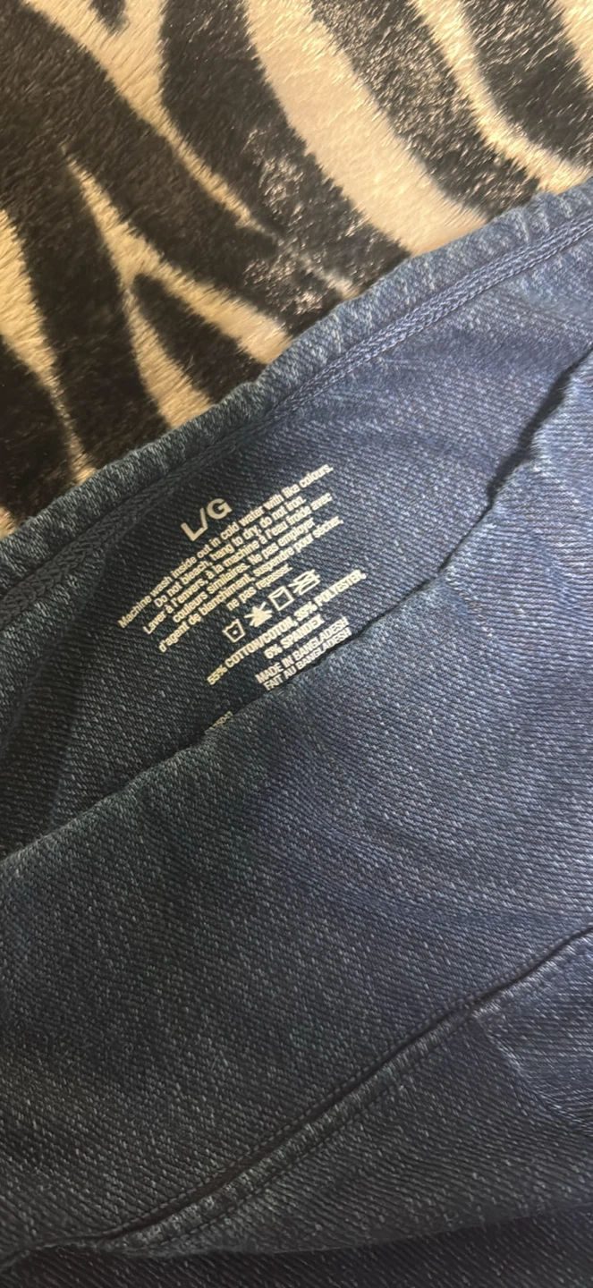 Blue Leggings Size L - photo 2