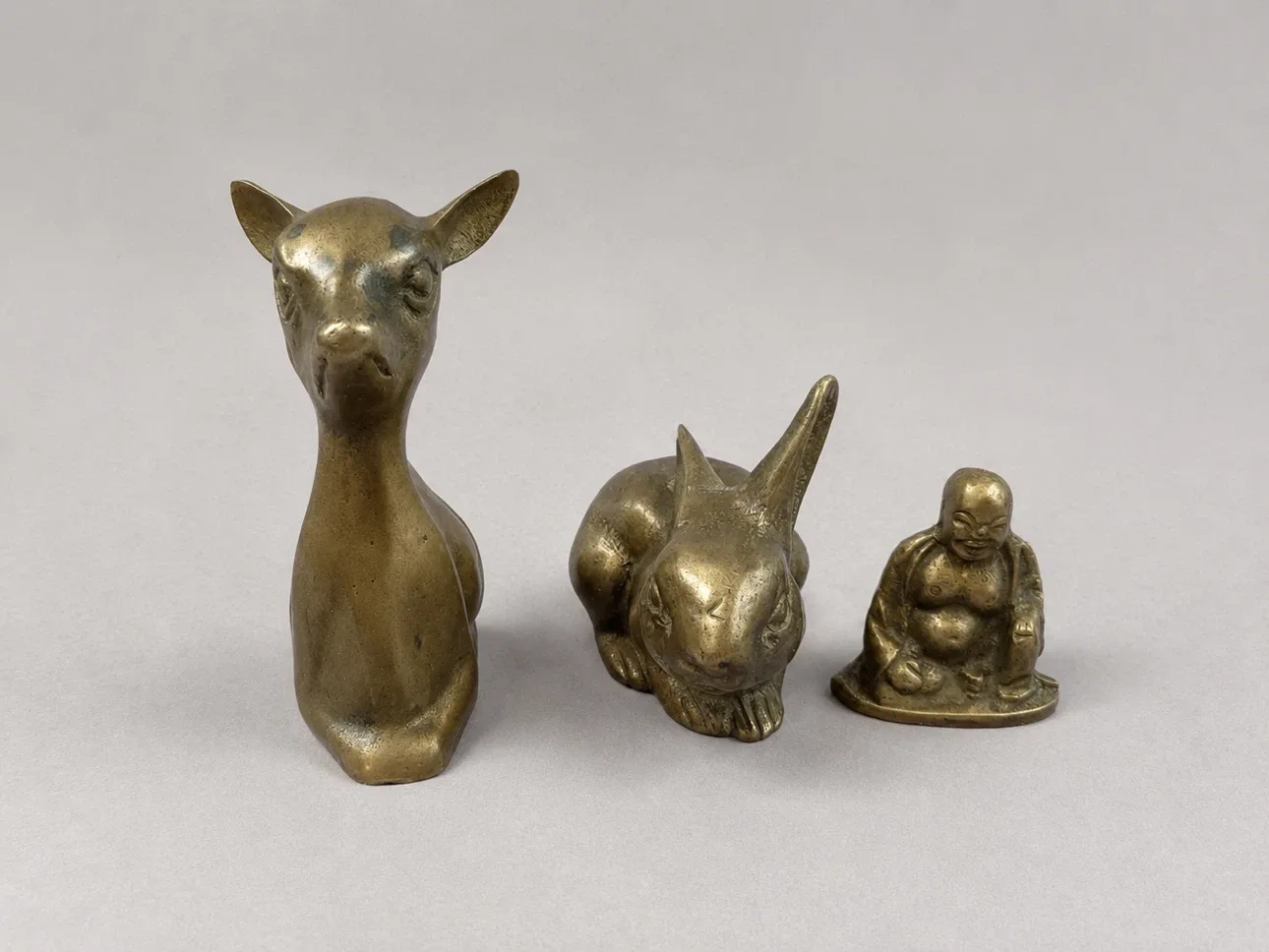 Vintage Brass Lot – Pheasant, Oil Lamp & more - photo 2