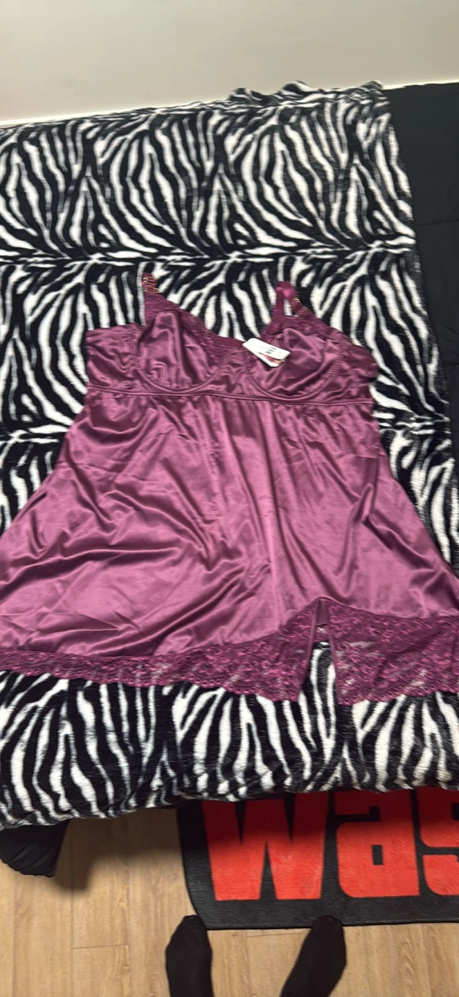Coquette Chemise Lingerie - Plum