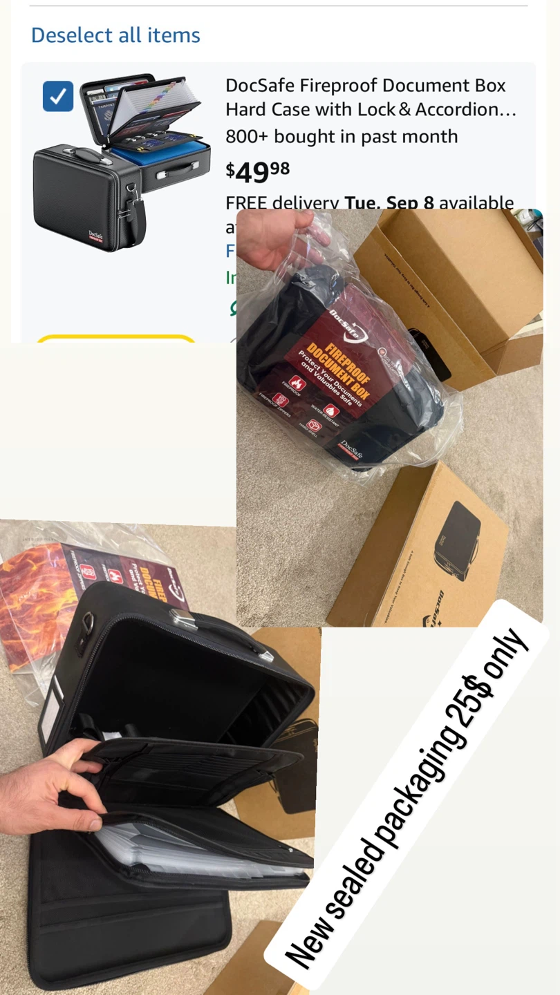 DocSafe Fireproof Document Box - photo 2