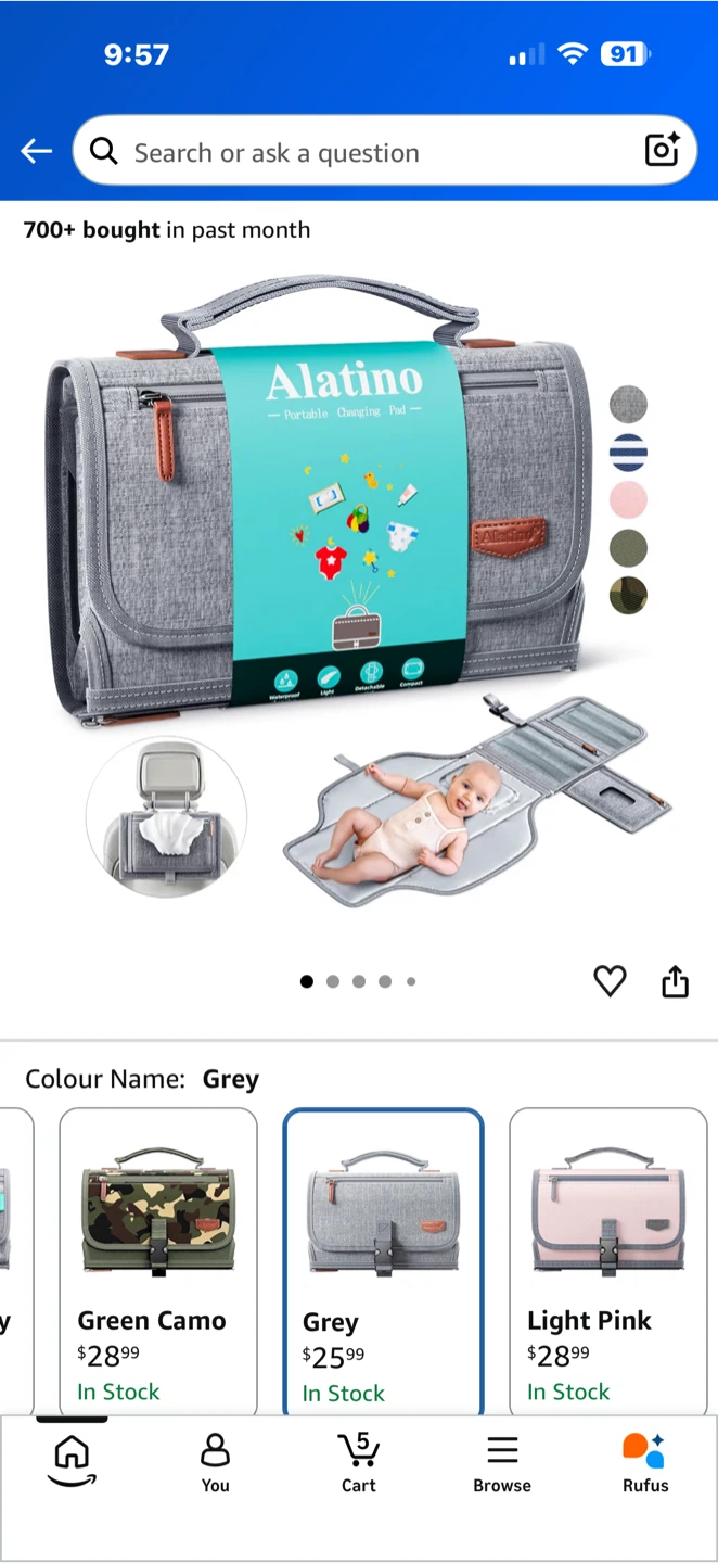 Baby Changing Pad Station - photo 2