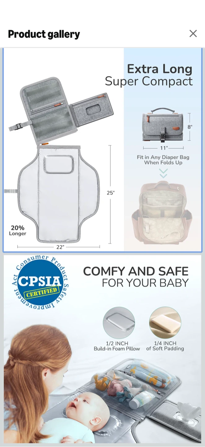 Baby Changing Pad Station - photo 4