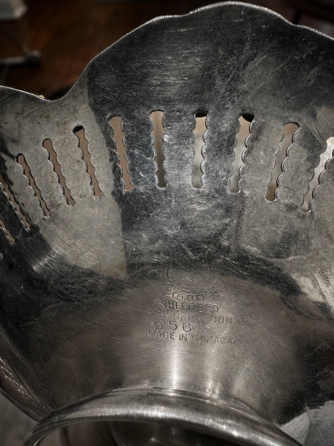 Vintage Sheffield Silver-Plated Serving Ware - photo 2