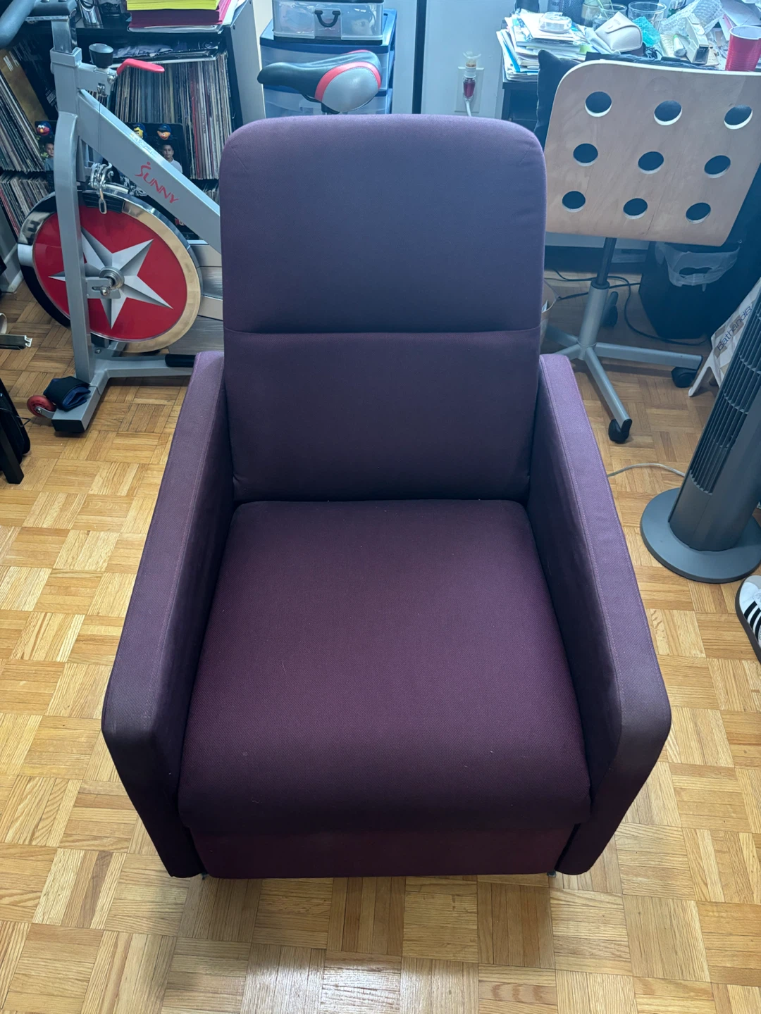 Purple Recliner Armchair