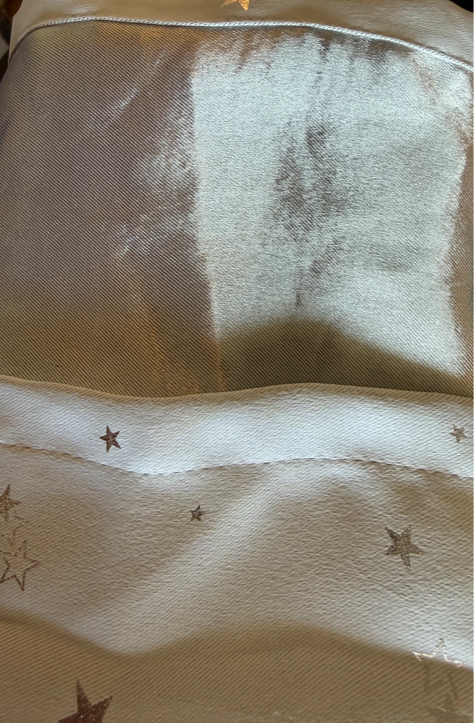 White Curtain #1 and  Silver Stars curtain #1 - photo 4