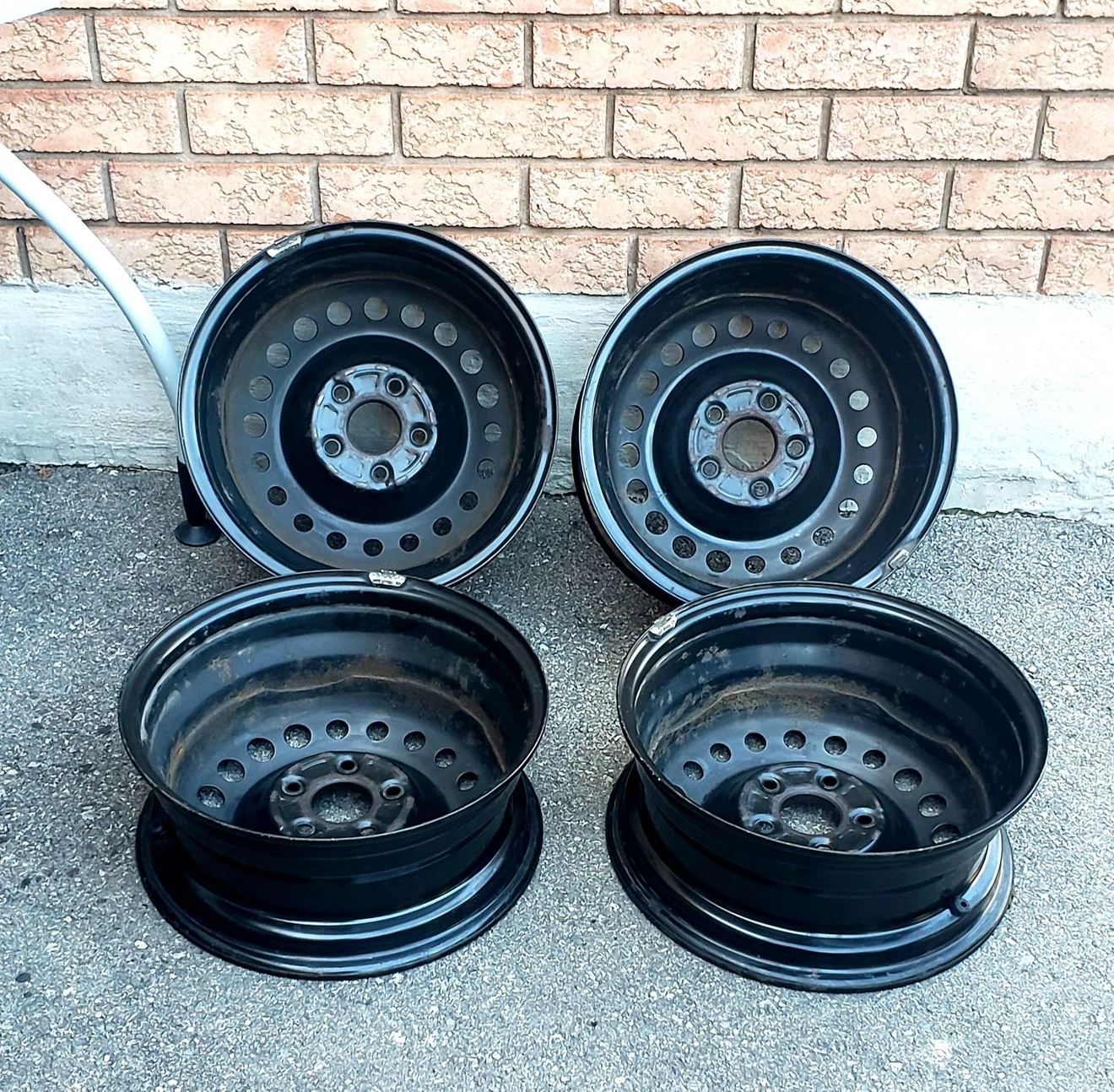 Honda Steel Wheels Rims Set of 4 - photo 2