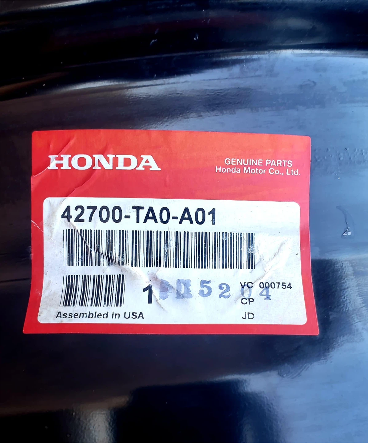 Honda Steel Wheels Rims Set of 4 - photo 5