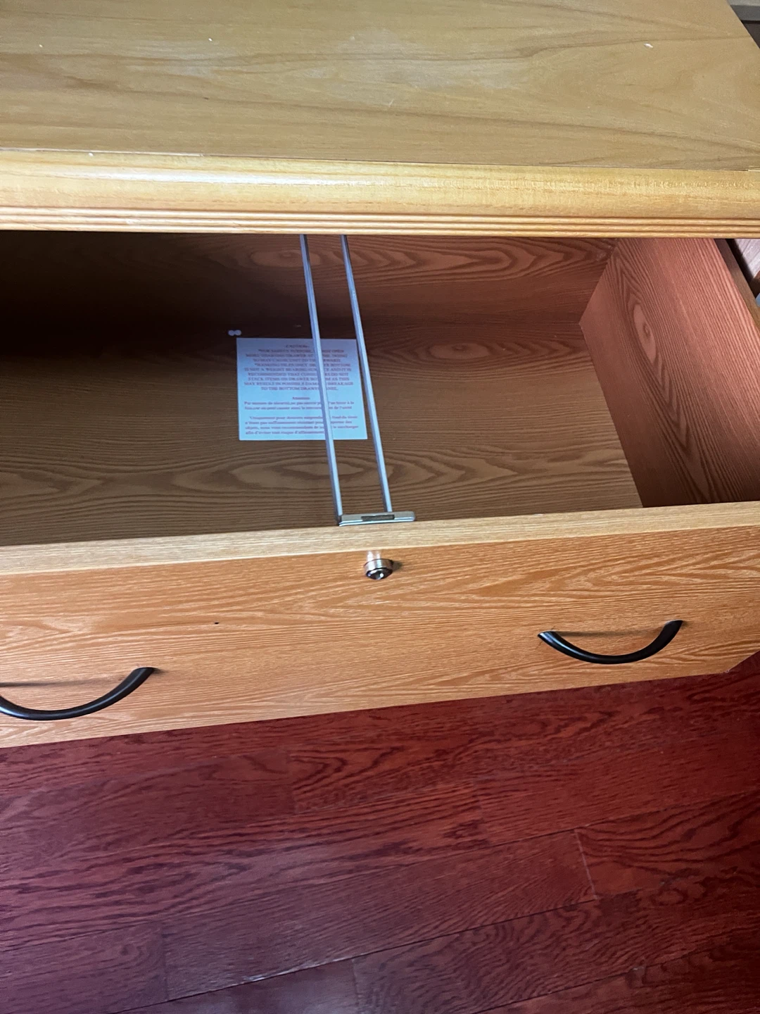 Two Drawer Filing Cabinet - photo 2