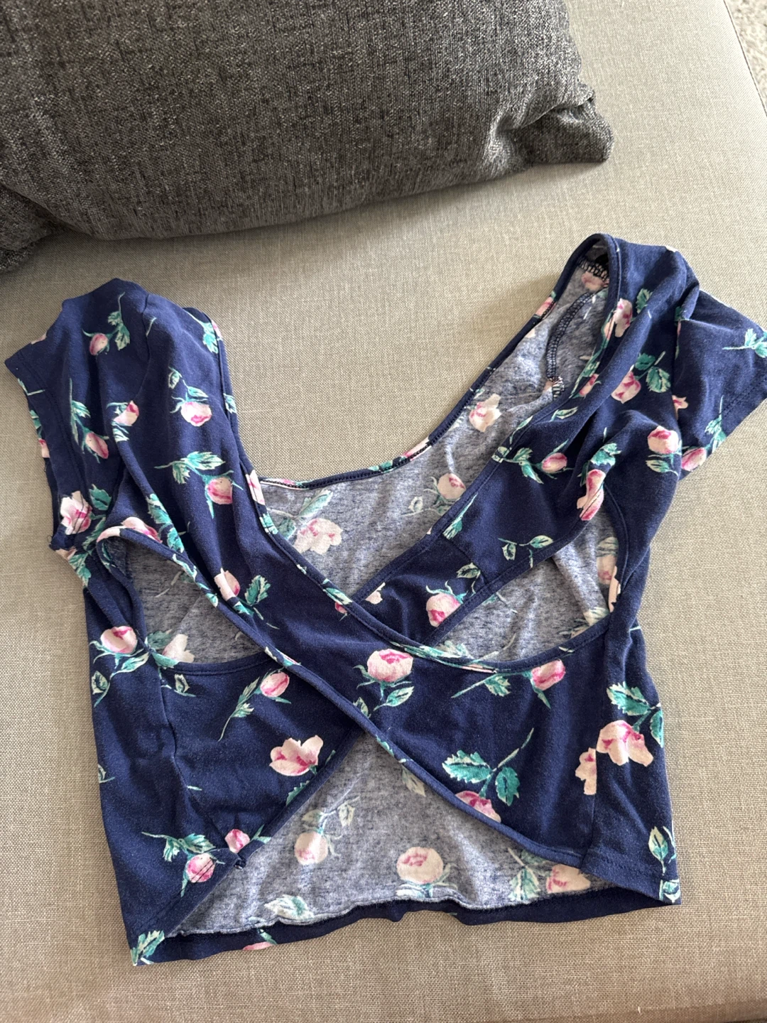 Forever 21 Floral Crop Top - photo 2