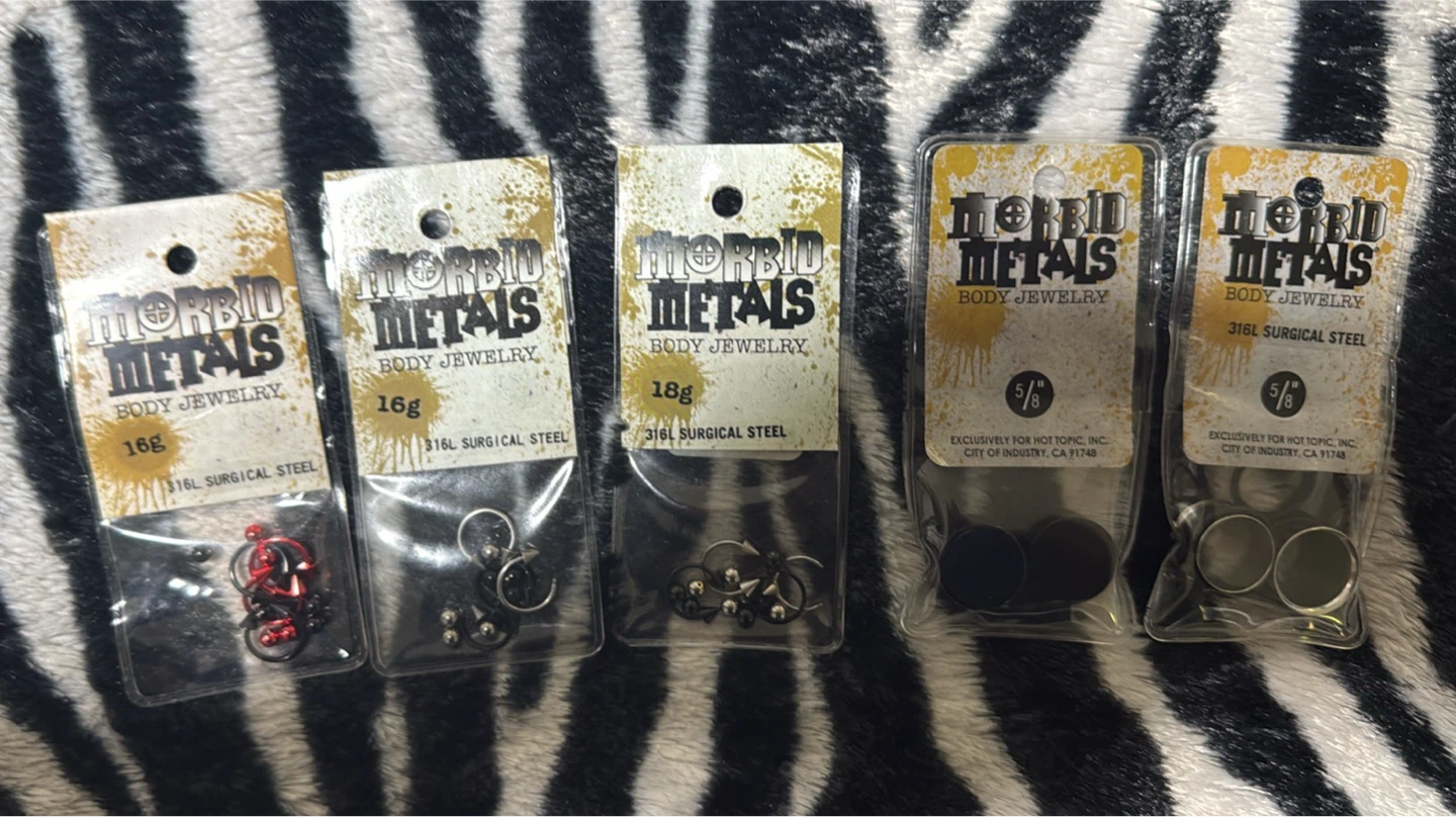 Morbid Metals Body Jewelry - Assorted Styles