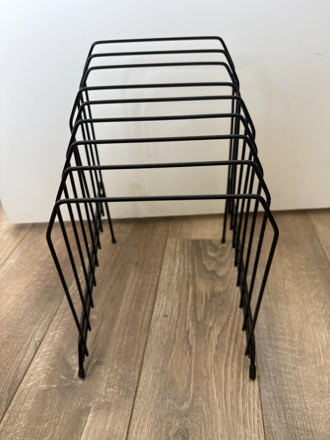 Black Wire Magazine Rack