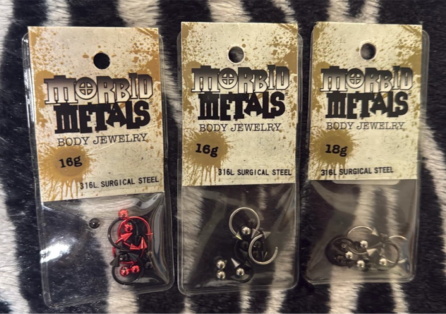 Morbid Metals Body Jewelry - Assorted Styles - photo 2