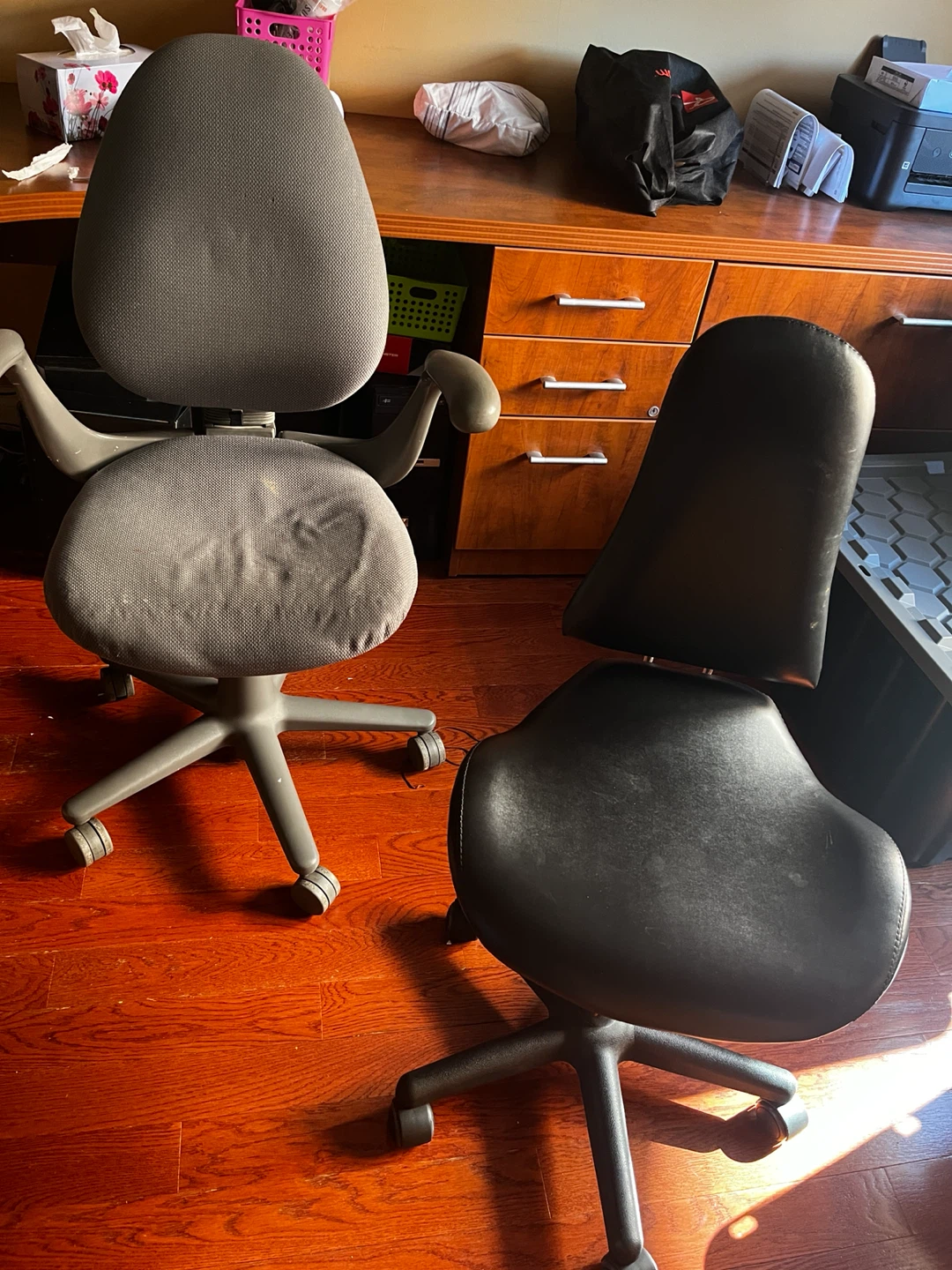 Two Office Chairs