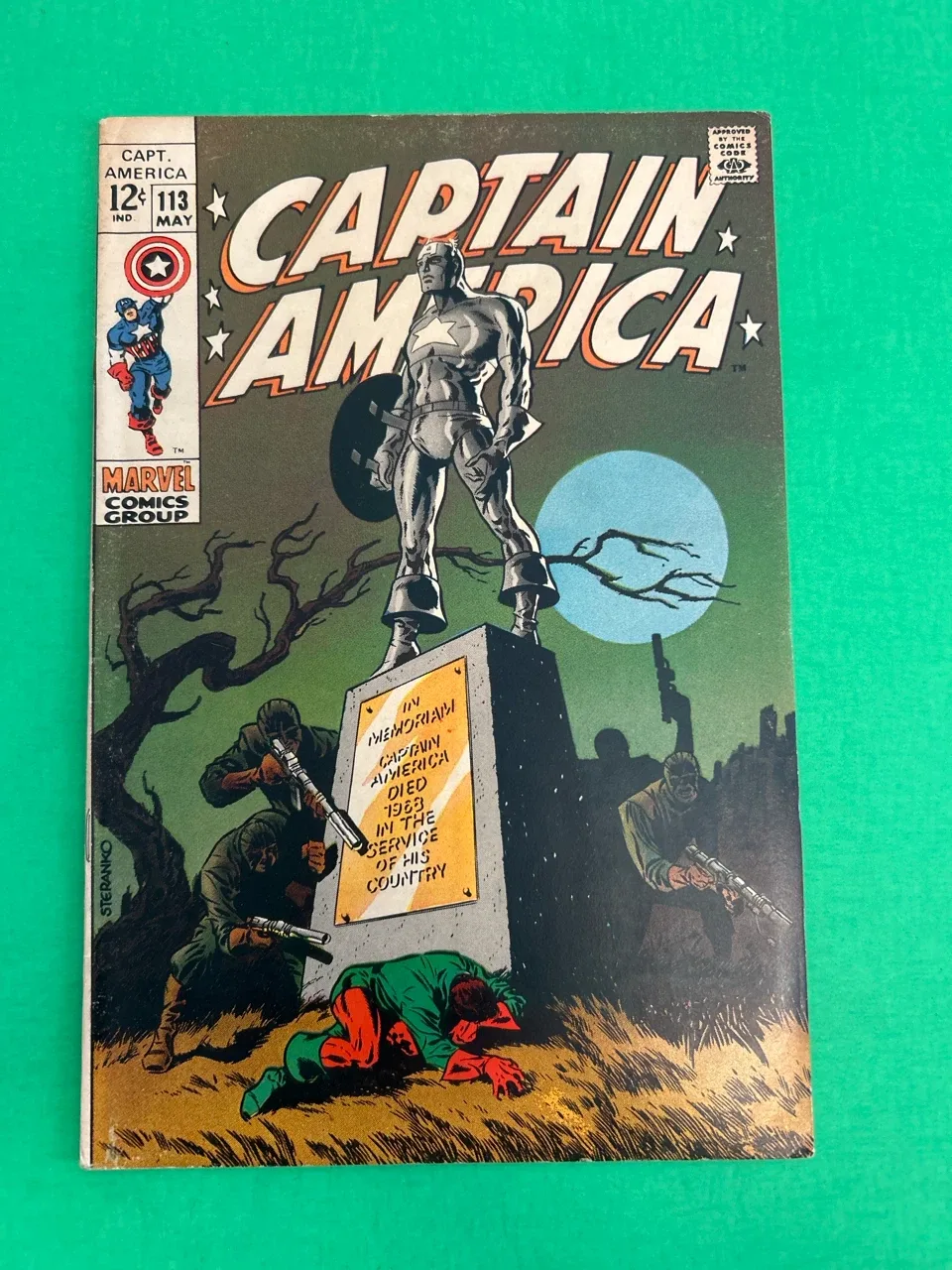 Captain America #113 Marvel Comic