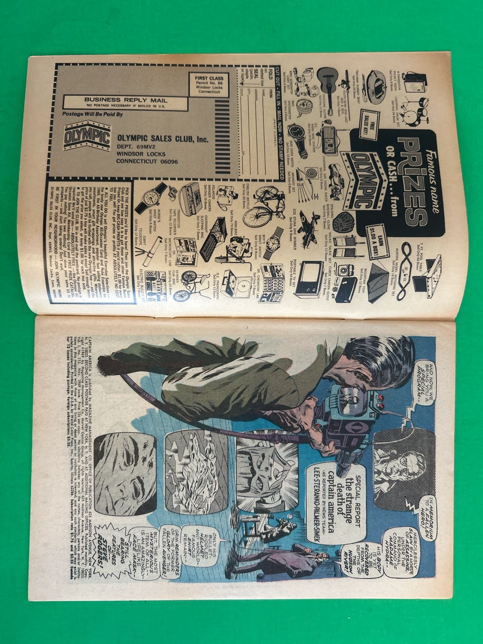 Captain America #113 Marvel Comic - photo 2