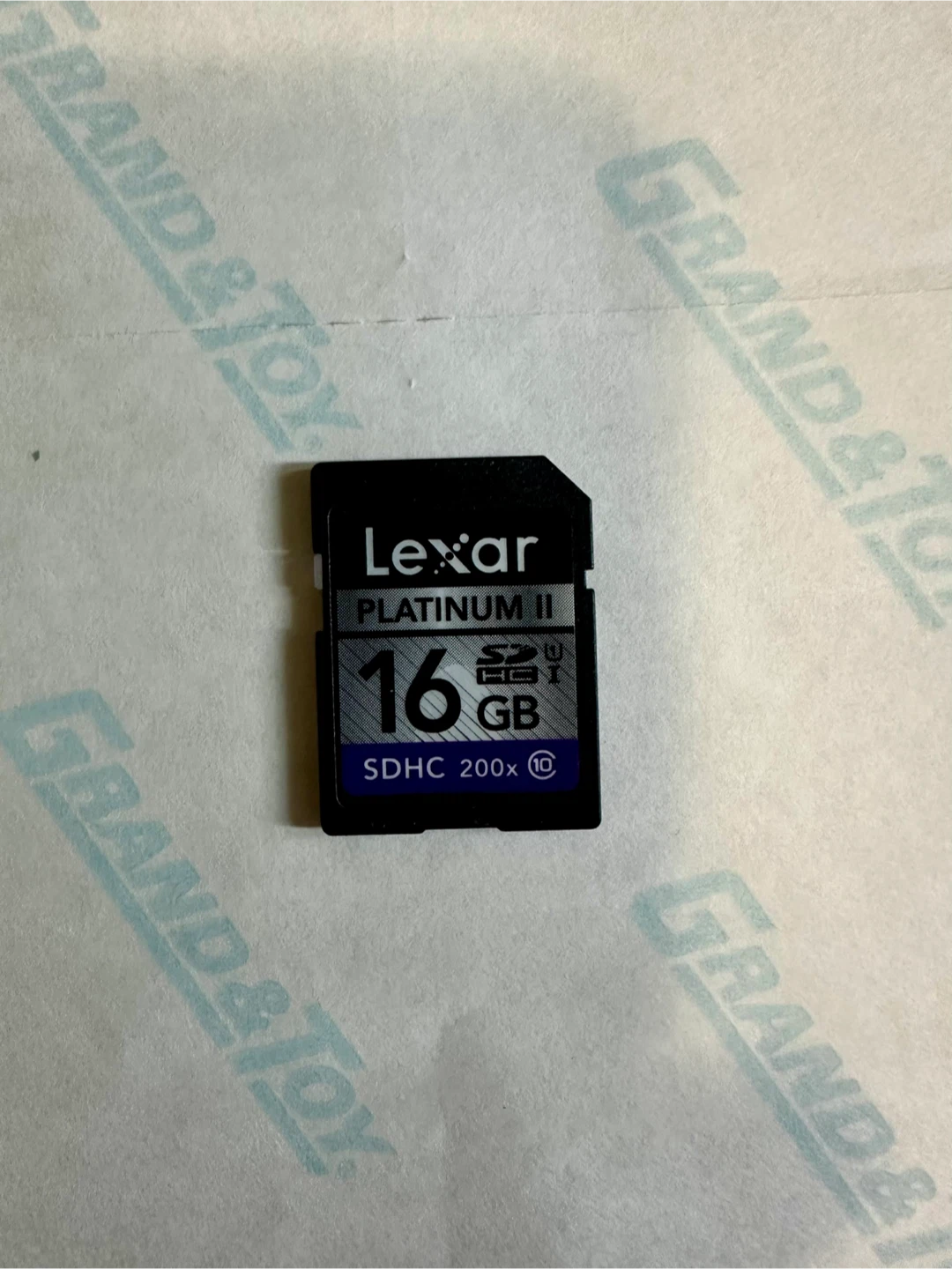 Lexar Platinum II 16GB SDHC Memory Card
