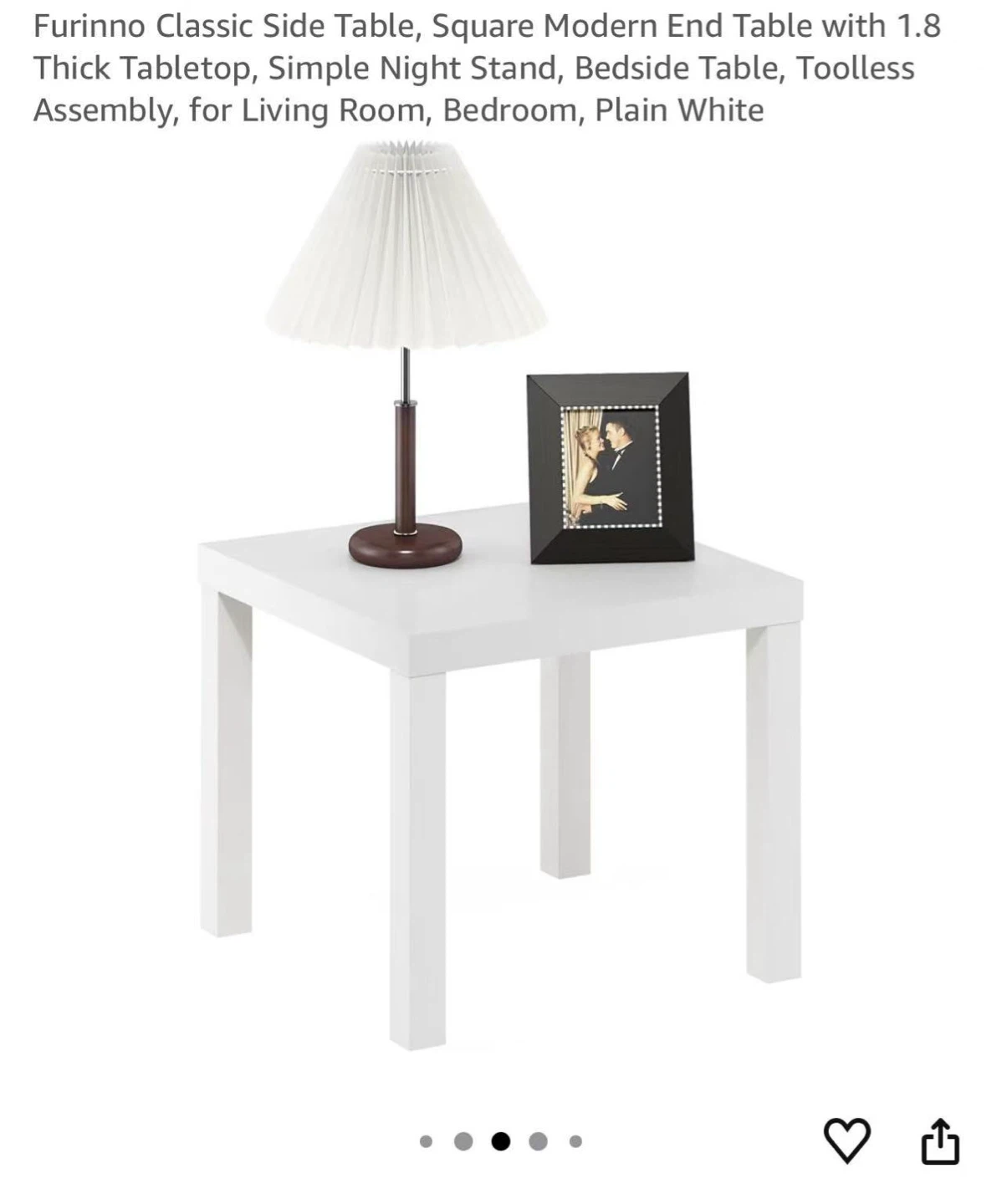 Brand new IKEA LACK Side Table - photo 5