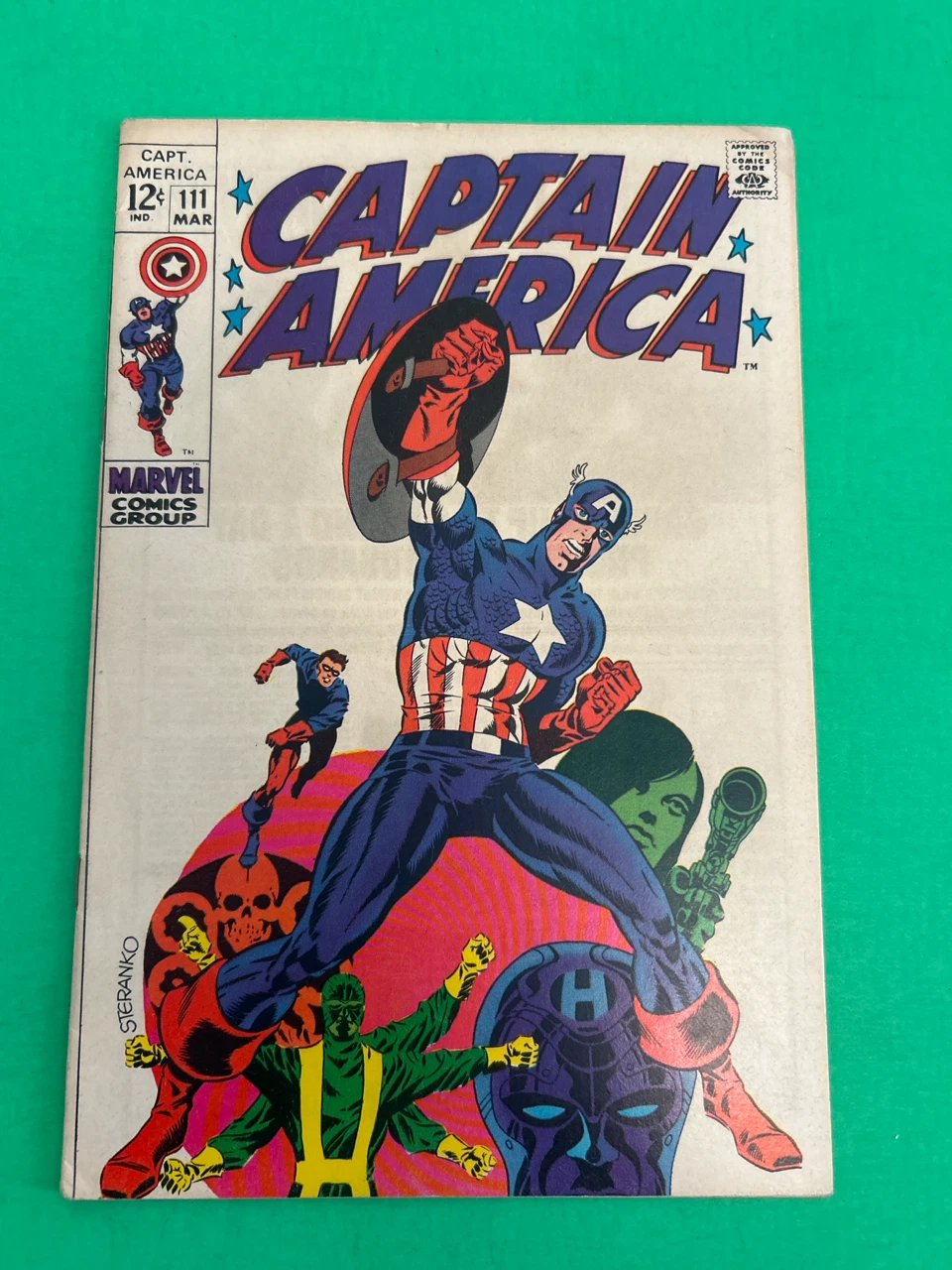 Captain America #111 Marvel Comic Book