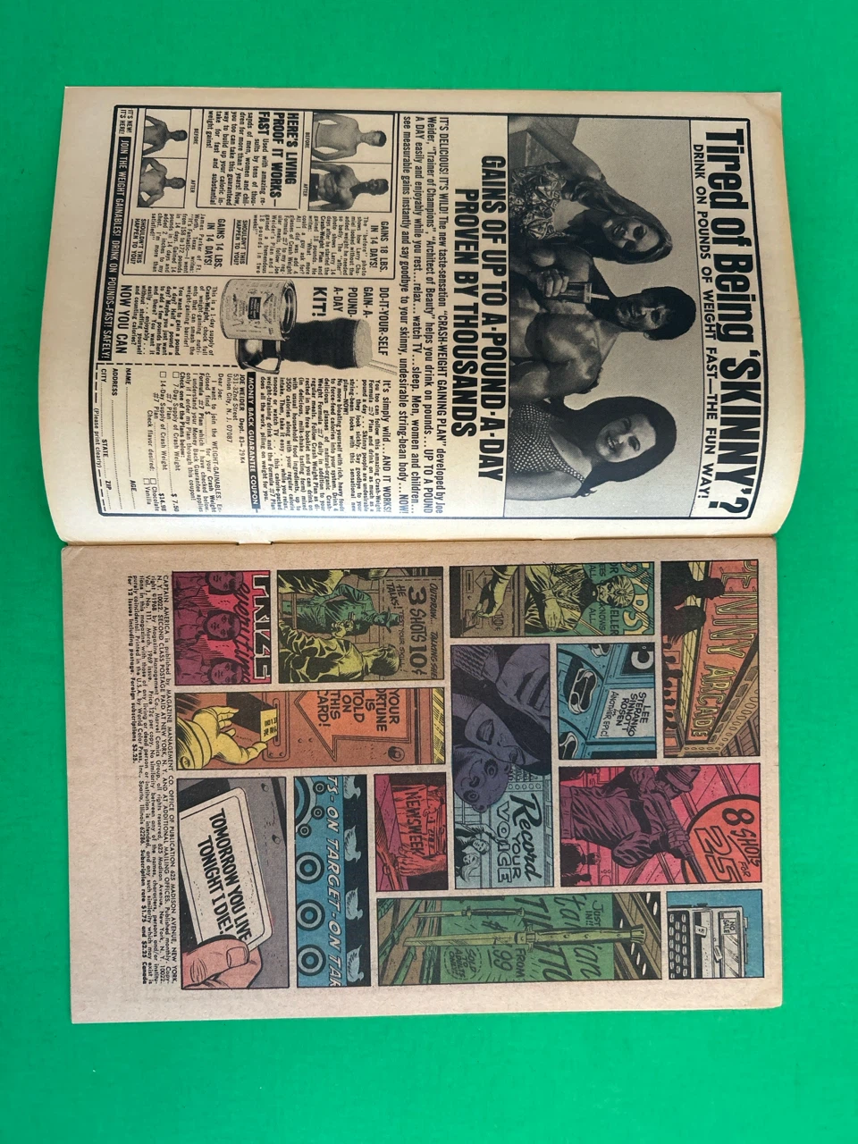 Captain America #111 Marvel Comic Book - photo 2