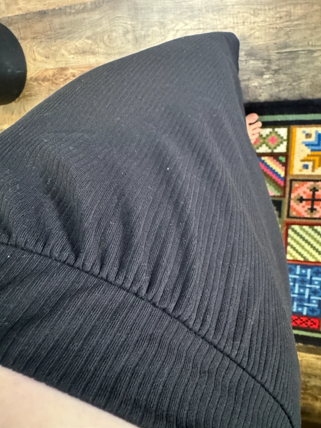 Ardene Black Ribbed Maxi Skirt - photo 4