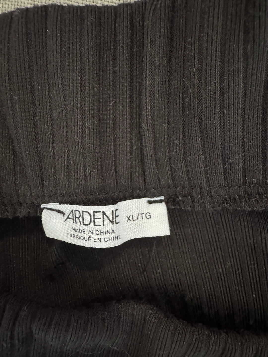 Ardene Black Ribbed Maxi Skirt - photo 5