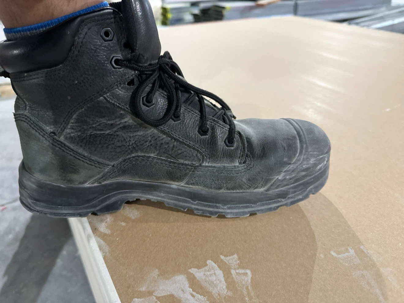 Workload Steel Toe Safety Boots men’s size 10
