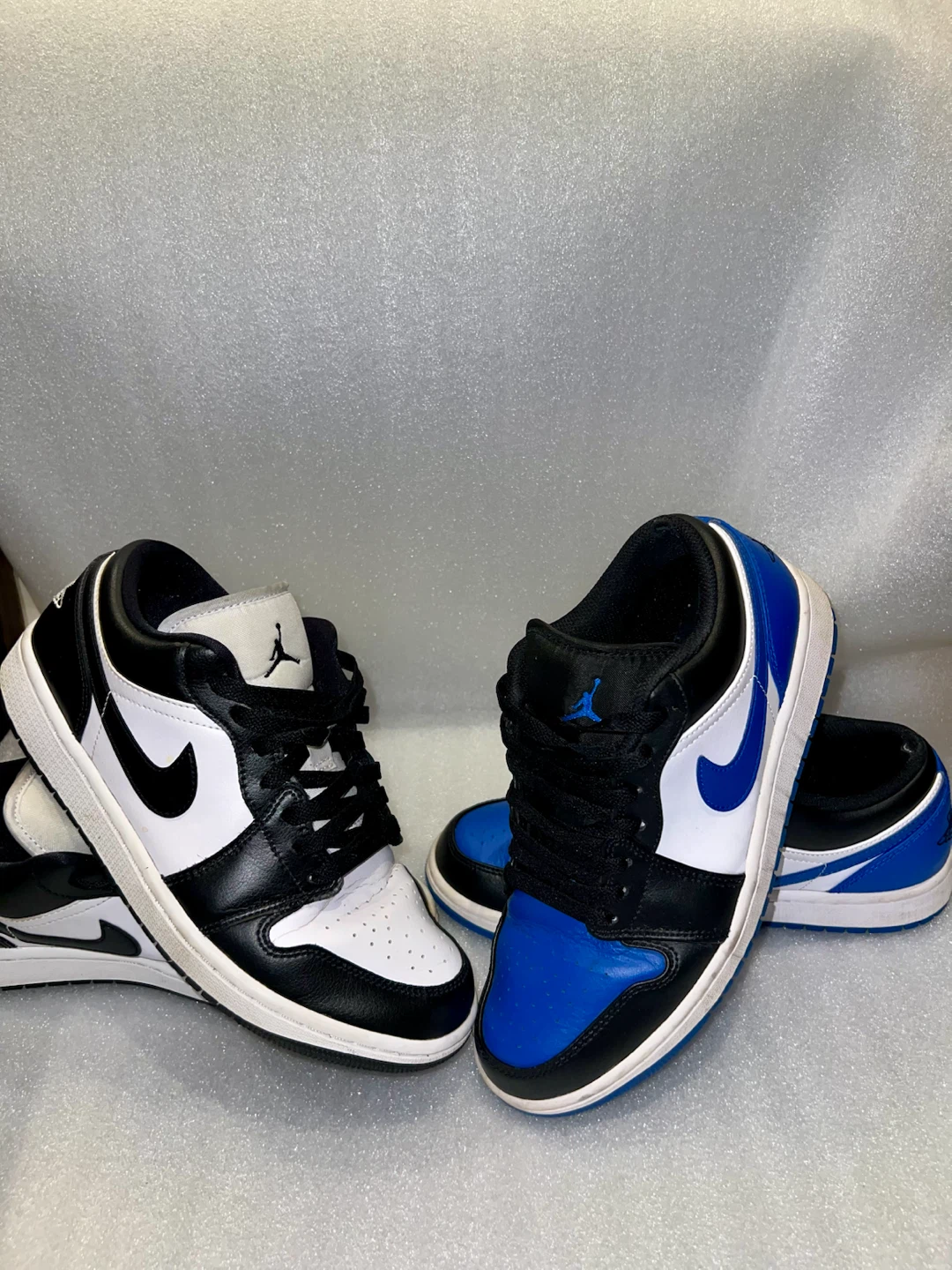 Air Jordan 1 Royal Blue and Panda