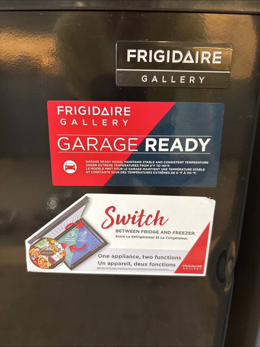 Frigidaire Gallery Convertible Chest Freezer - photo 2
