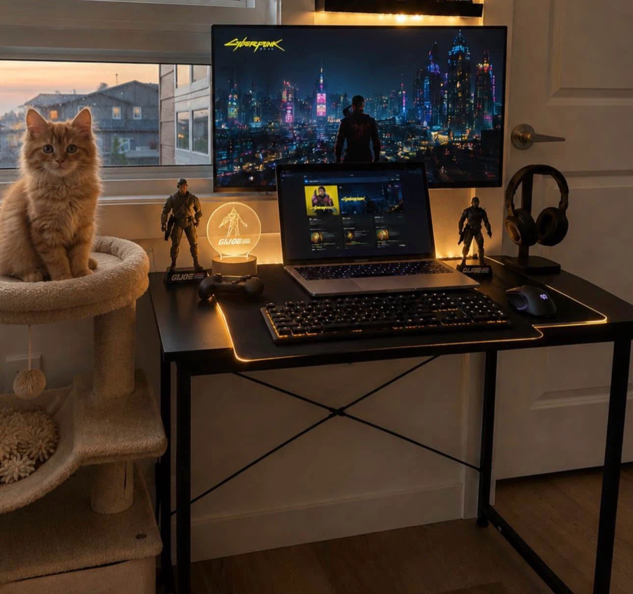 Computer table Or Gaming desk - photo 4