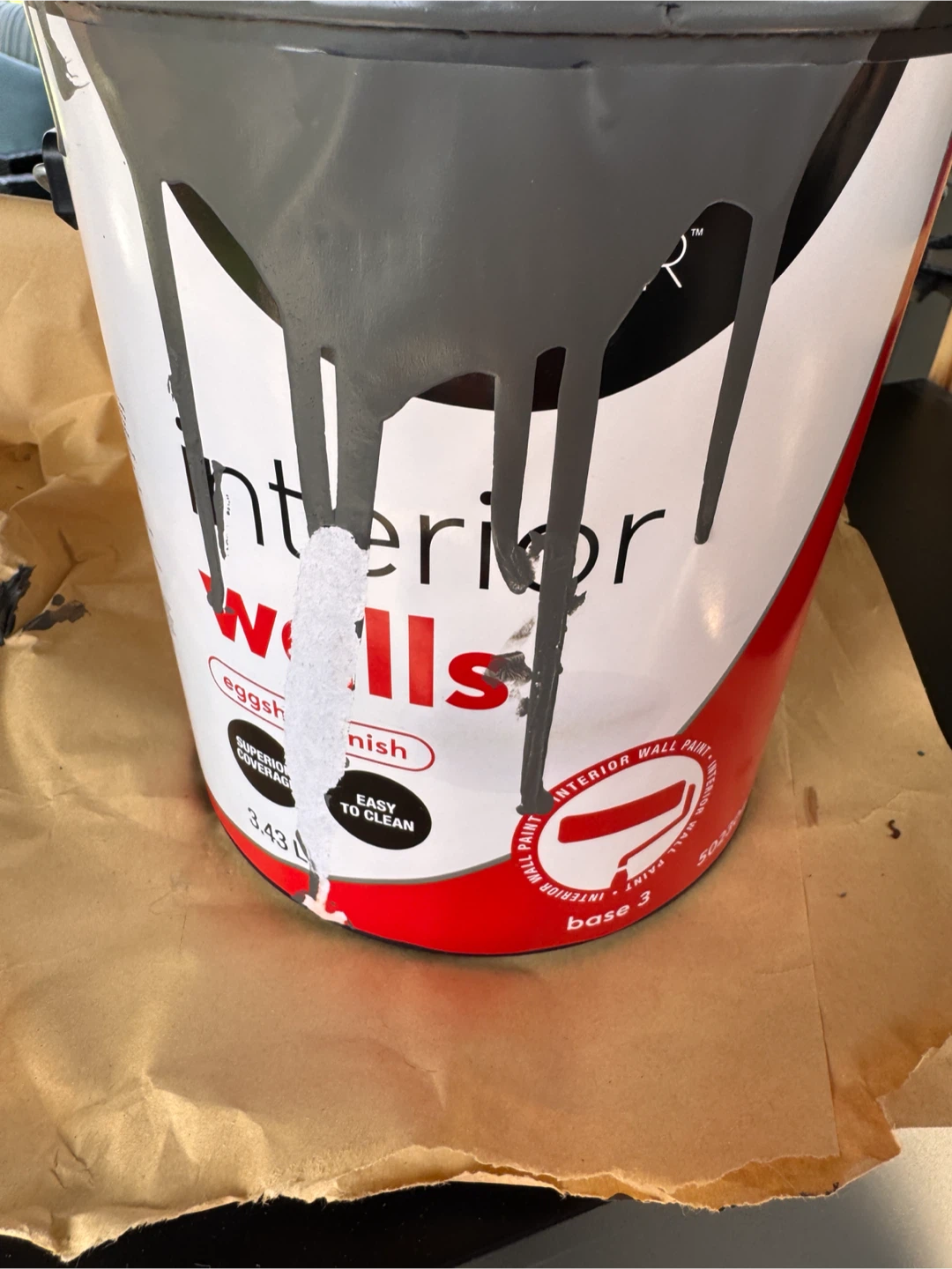 Premier Interior Eggshell Paint - Graphite