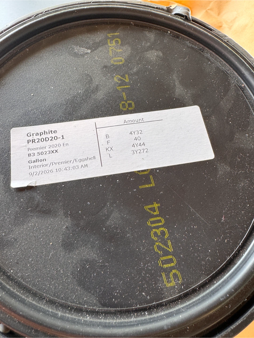 Premier Interior Eggshell Paint - Graphite - photo 2