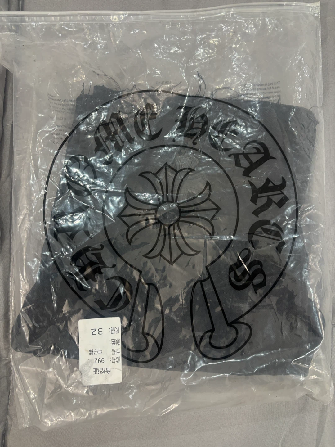 Chrome Hearts Black Denim Shorts - photo 3