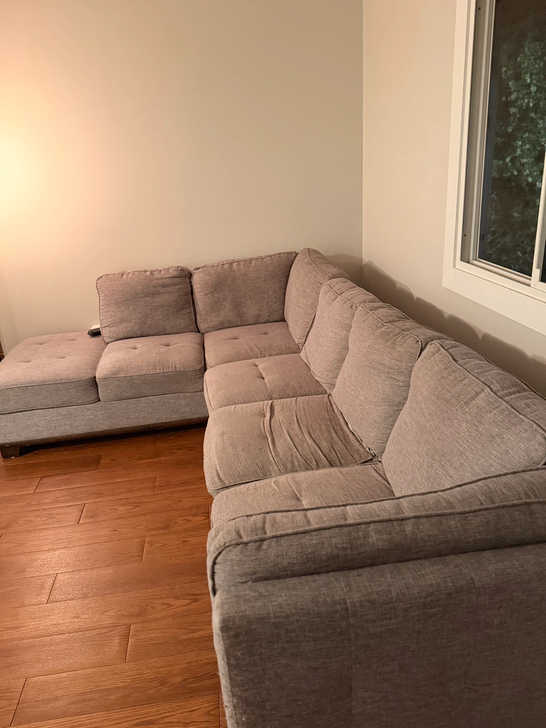 Light Grey Sectional Sofa