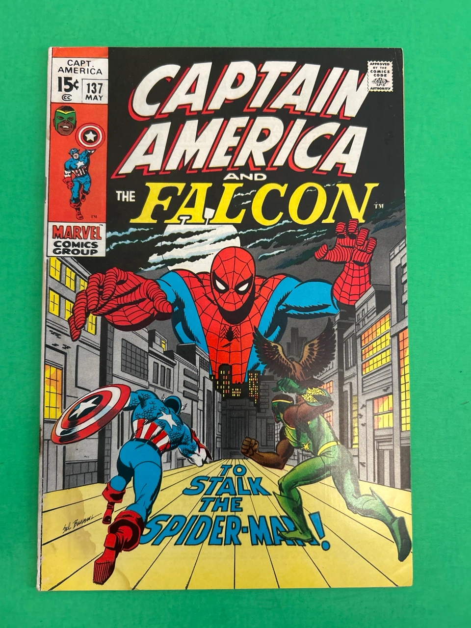 Captain America and The Falcon Comic Issue 137
