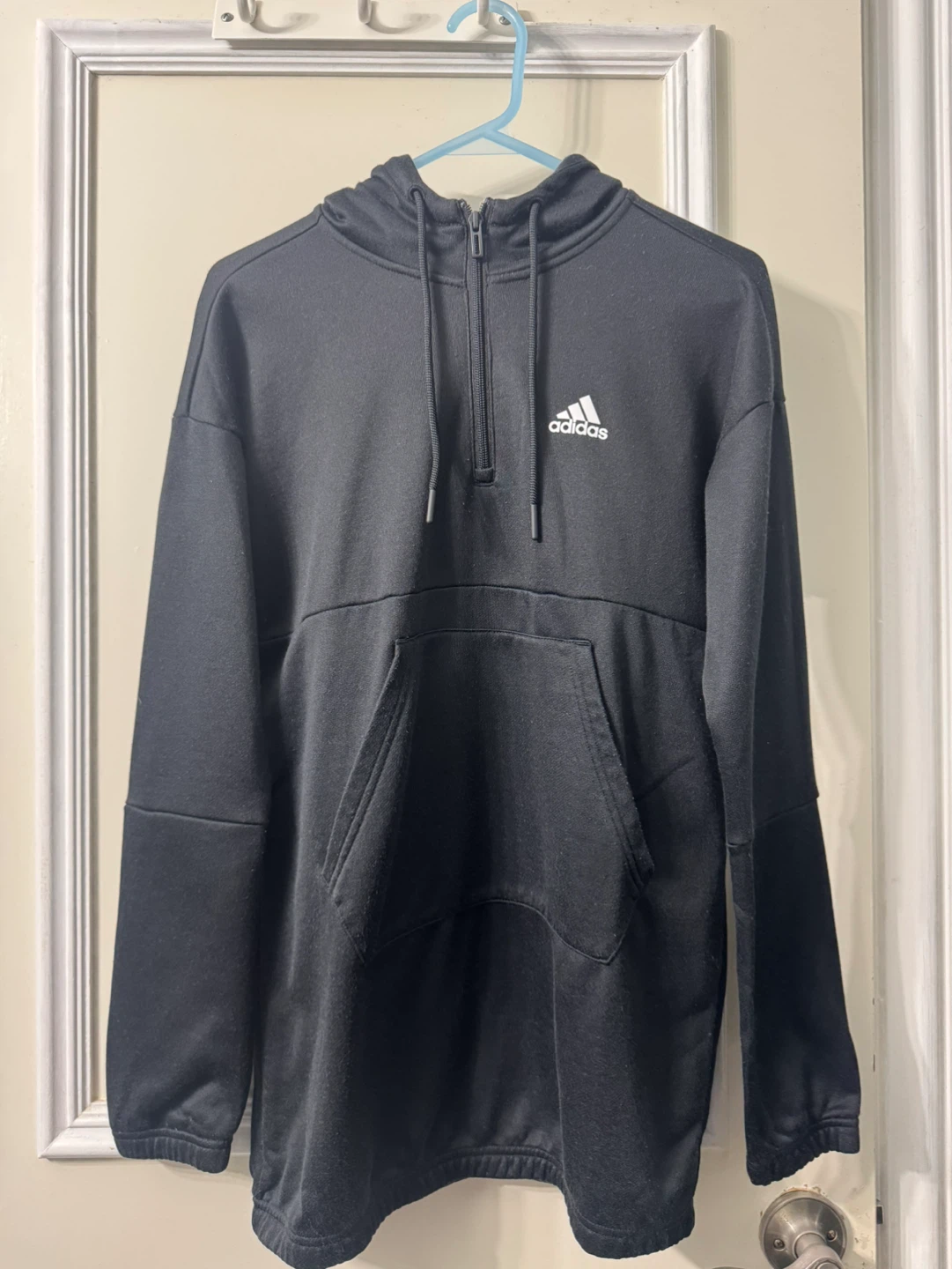 Adidas Women’s Half-Zip Hoodie Dress (XS)