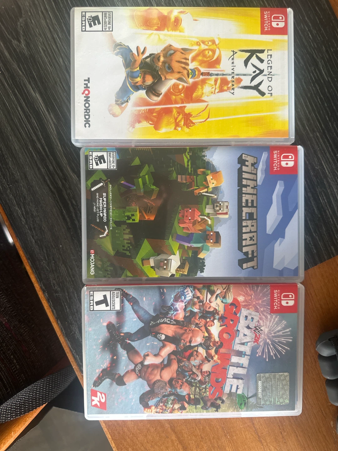 3 Nintendo games