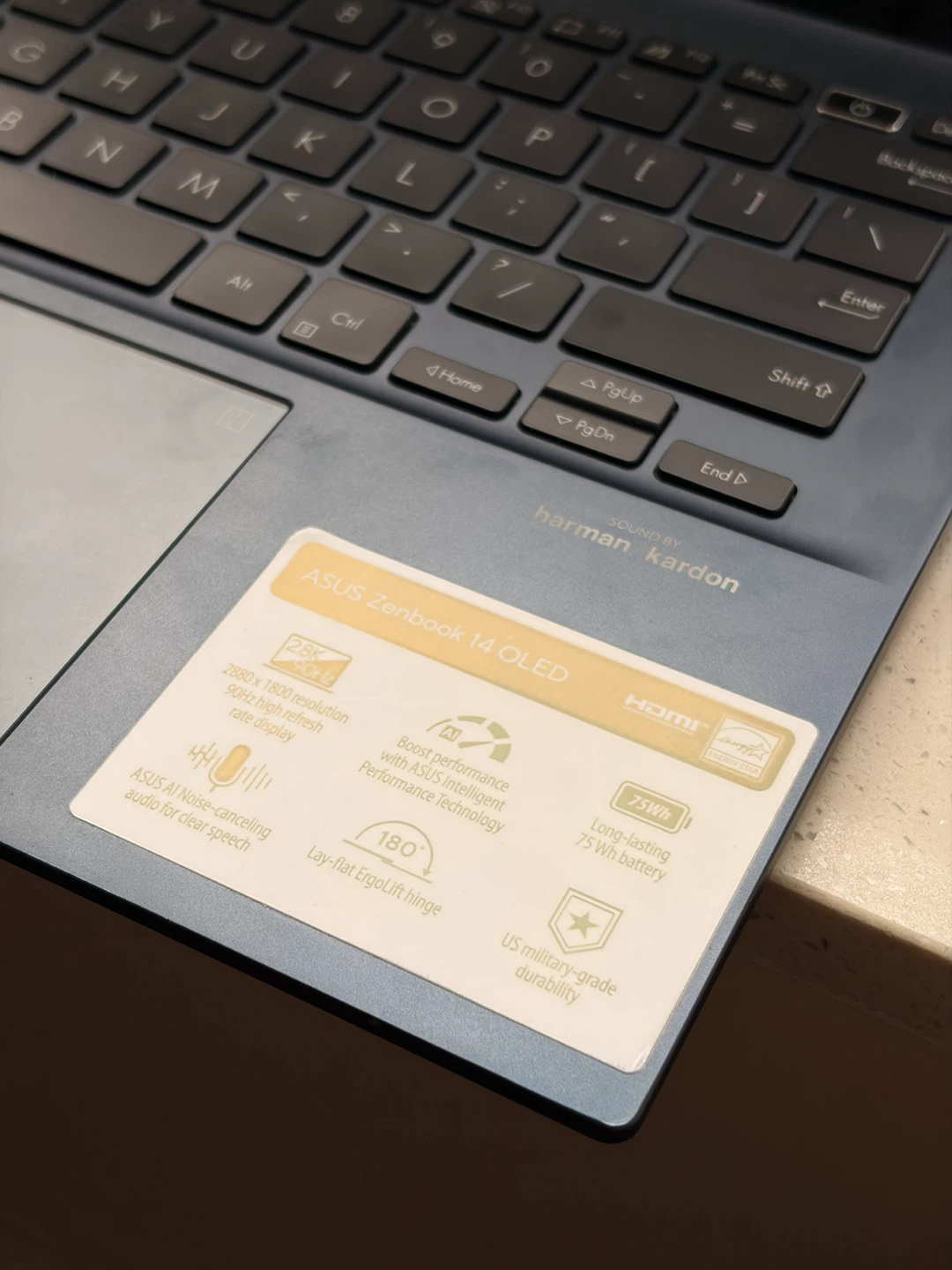 ASUS Zenbook 14-UX3402 OLED — i5-12th Gen / 8Gb / 500Gb / 2.8K - photo 4