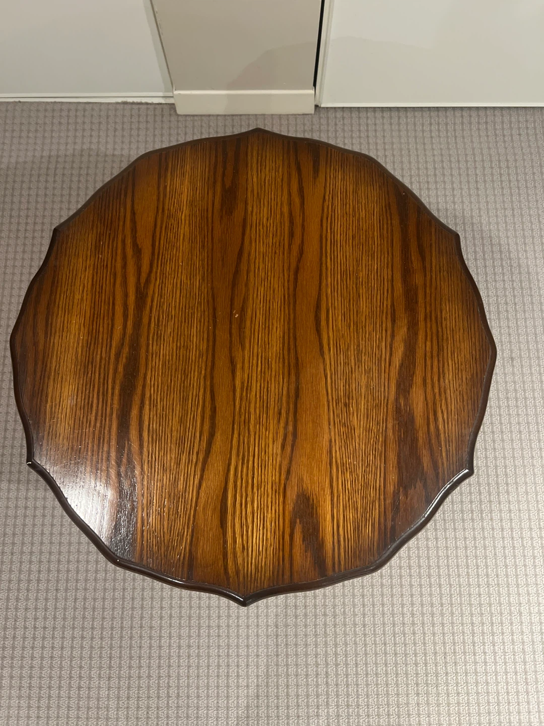 Vintage Wood Accent Table - photo 2