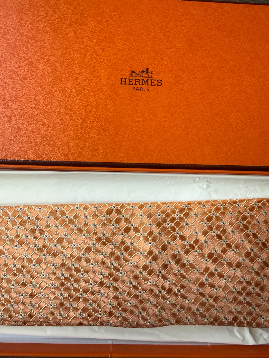 Hermès Paris Silk Tie France new with box - photo 2