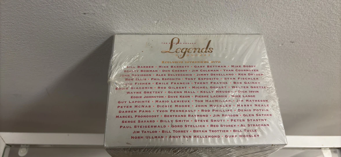 Legends of Hockey The Second Season VHS Set - photo 3