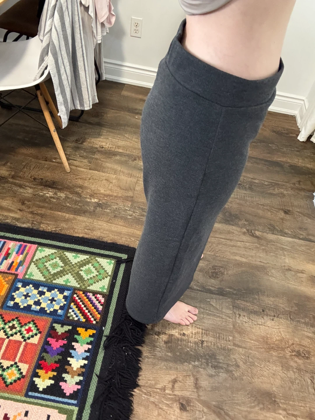 Dark Grey Maxi Skirt - photo 3