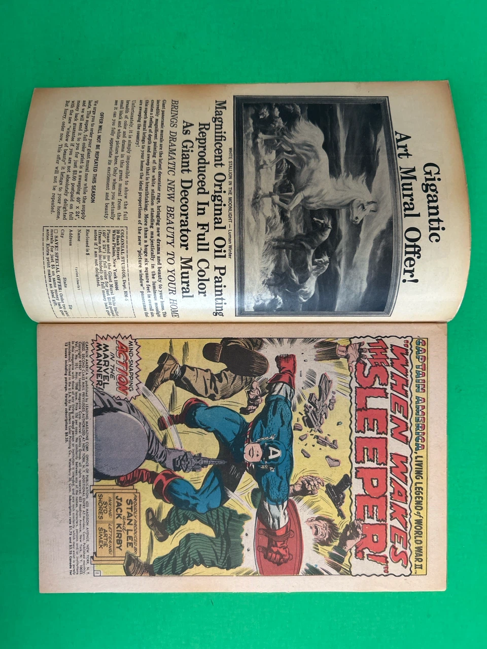Marvel Captain America No. 101 Comic Book - photo 2