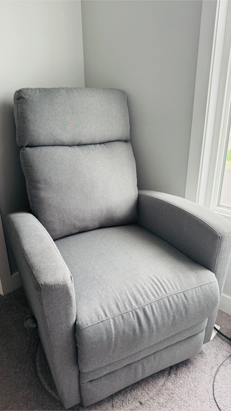 Dream On Me Chatham Swivel Glider, Recliner - Grey - photo 3