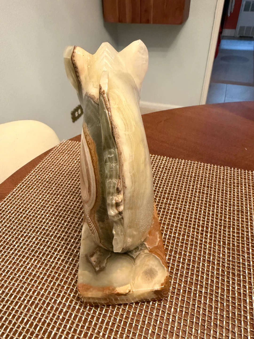 Carved Onyx Horse Head Sculpture from Acapulco, Mexico - photo 4