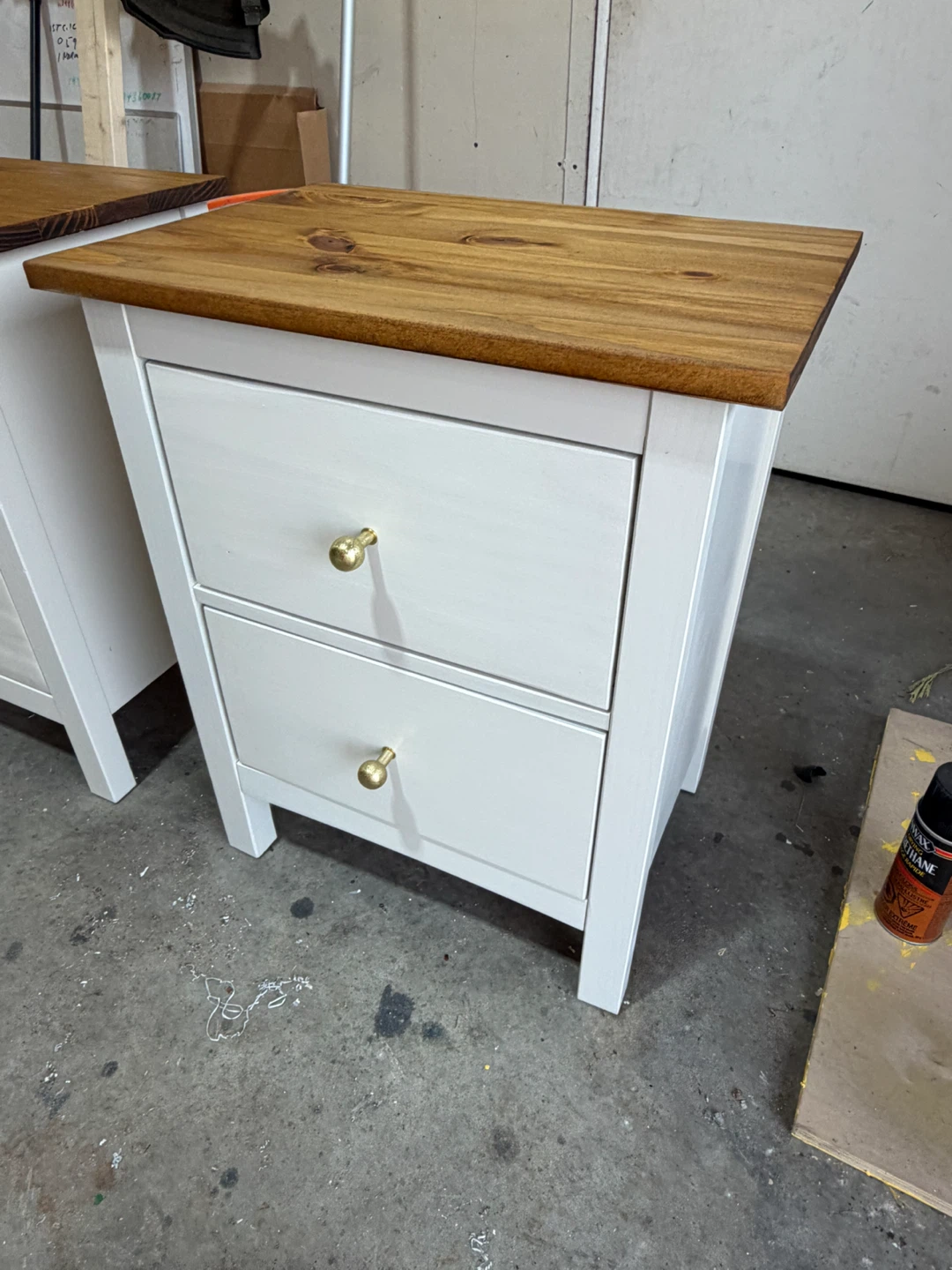 Refinished Side Tables- set of two - photo 2